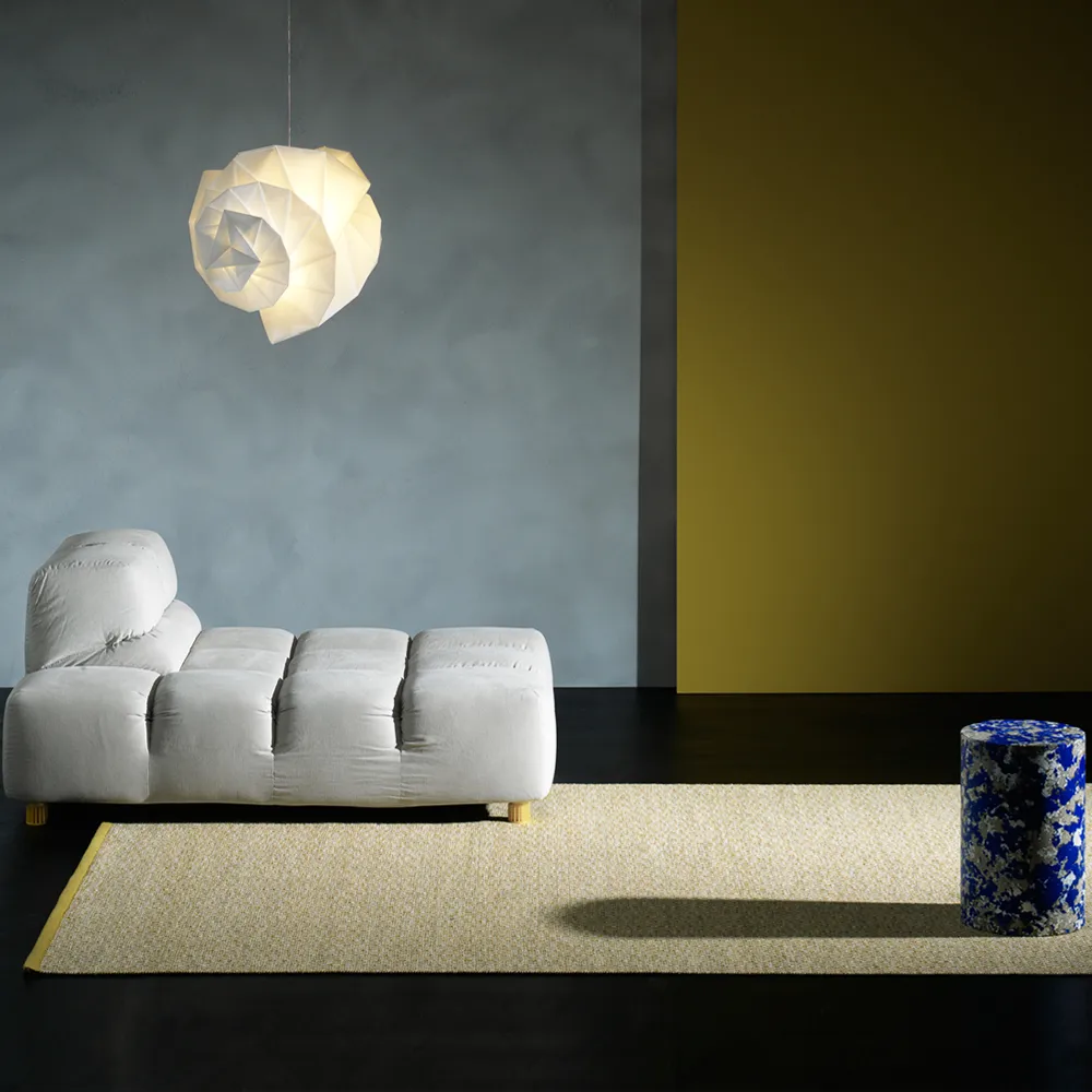 Alfombra Goose Eye XL Icon, Denim blue 195x300 cm Kasthall