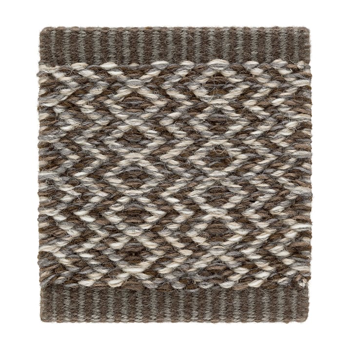 Alfombra Ingrid Icon 85x240 cm, Brown Grey Kasthall