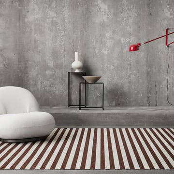 Alfombra Narrow Stripe Icon - Red clay 240x160 cm - Kasthall