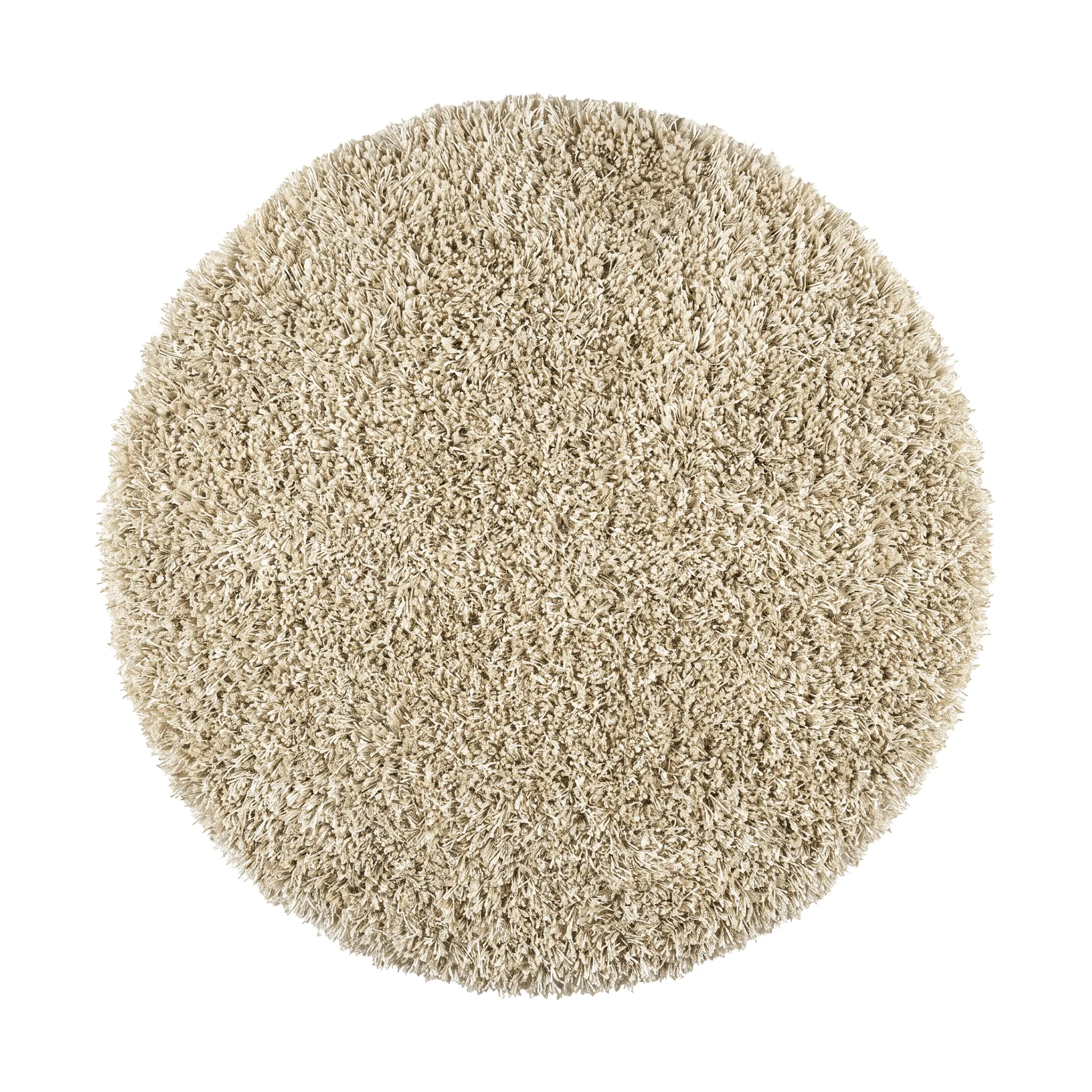 Alfombra redonda Moss Ø240 cm, Beige Kasthall