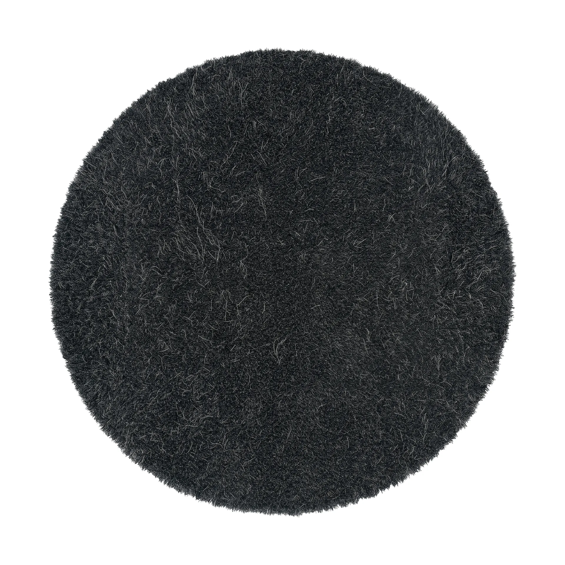 Alfombra redonda Moss Ø240 cm, Blue iron Kasthall
