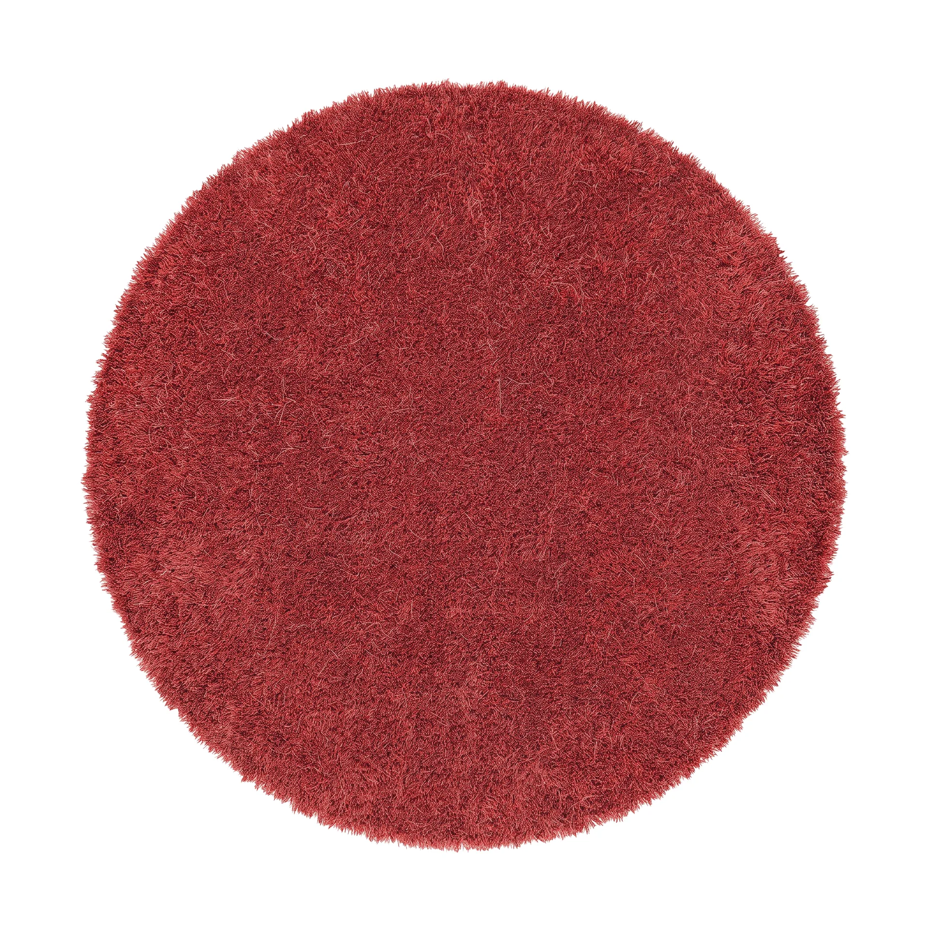 Alfombra redonda Moss Ø240 cm, Deep coral Kasthall