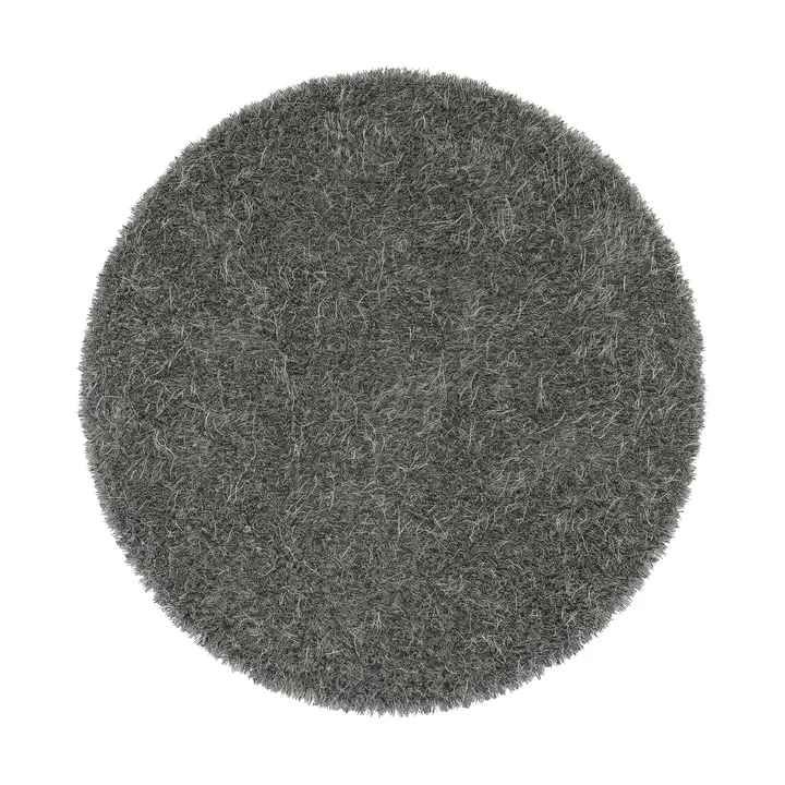 Alfombra redonda Moss Ø240 cm - Nickel grey - Kasthall