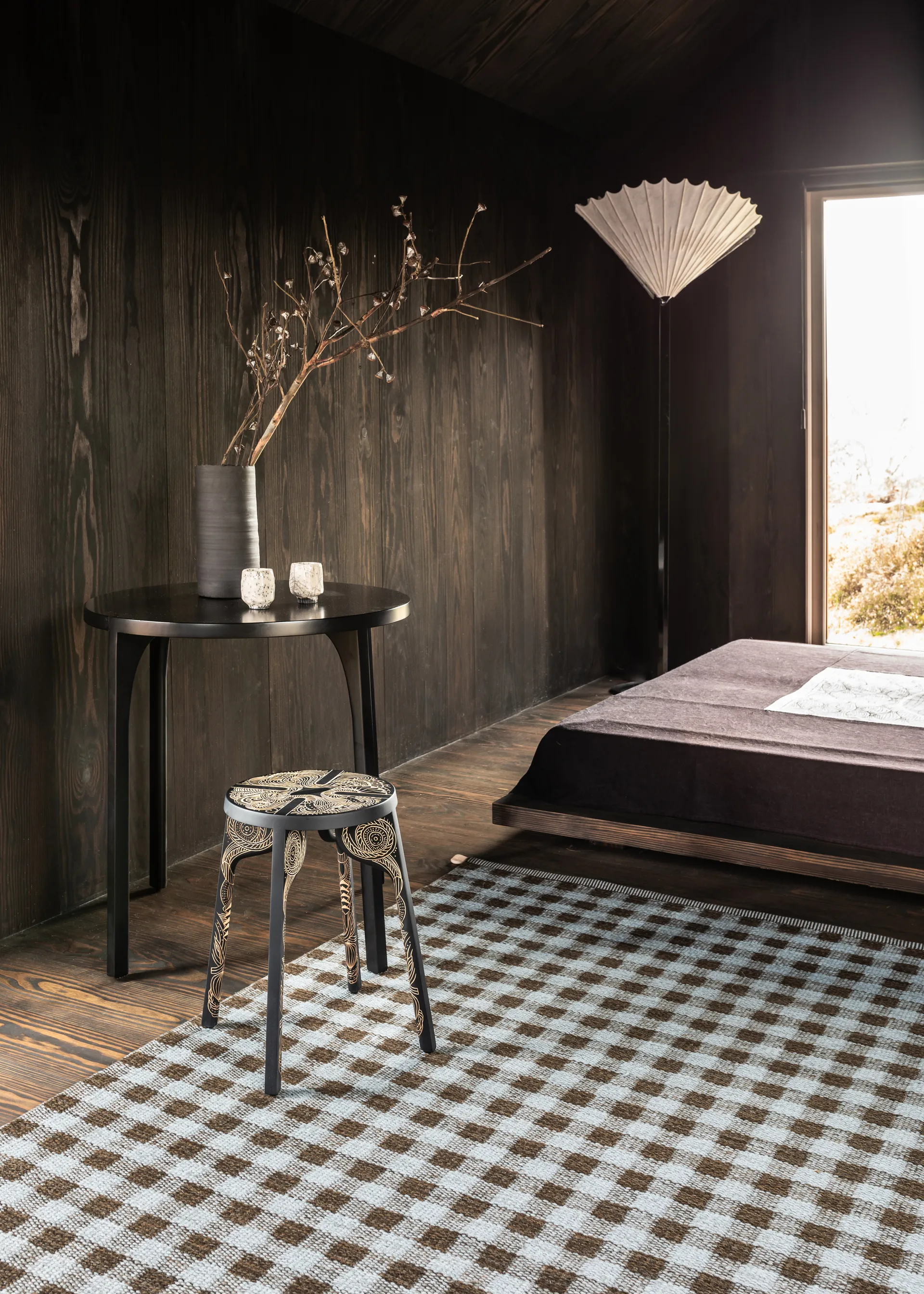 Alfombra Vichy 165x240 cm, Mint Chocolate 720 Kasthall