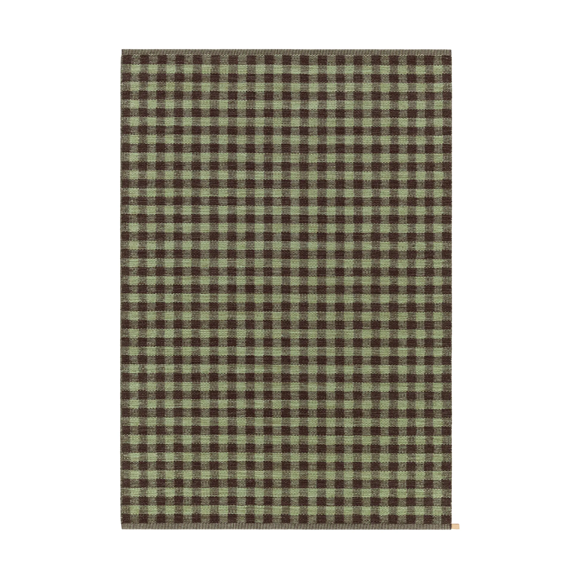 Alfombra Vichy 85x240 cm, Pistachio 730 Kasthall