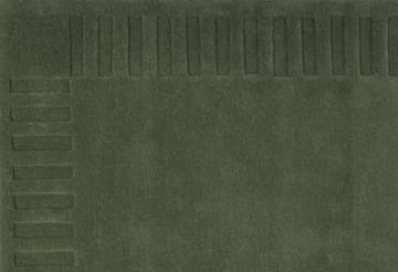Alfombra de lana Lea original - Green-18, 170x240 cm - Kateha