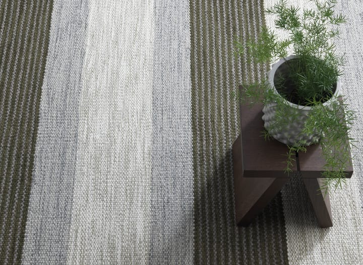 Alfombra de lana Terreno, Green, 170x240 Kateha