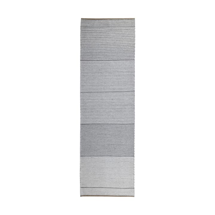 Alfombra de lana Tribulus Four - Grey, 80x250 cm - Kateha