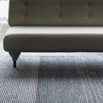 Alfombra de lana Tribulus One tejida a mano, multi - negro, blanco, rojo, amarillo 240x170 - Kateha