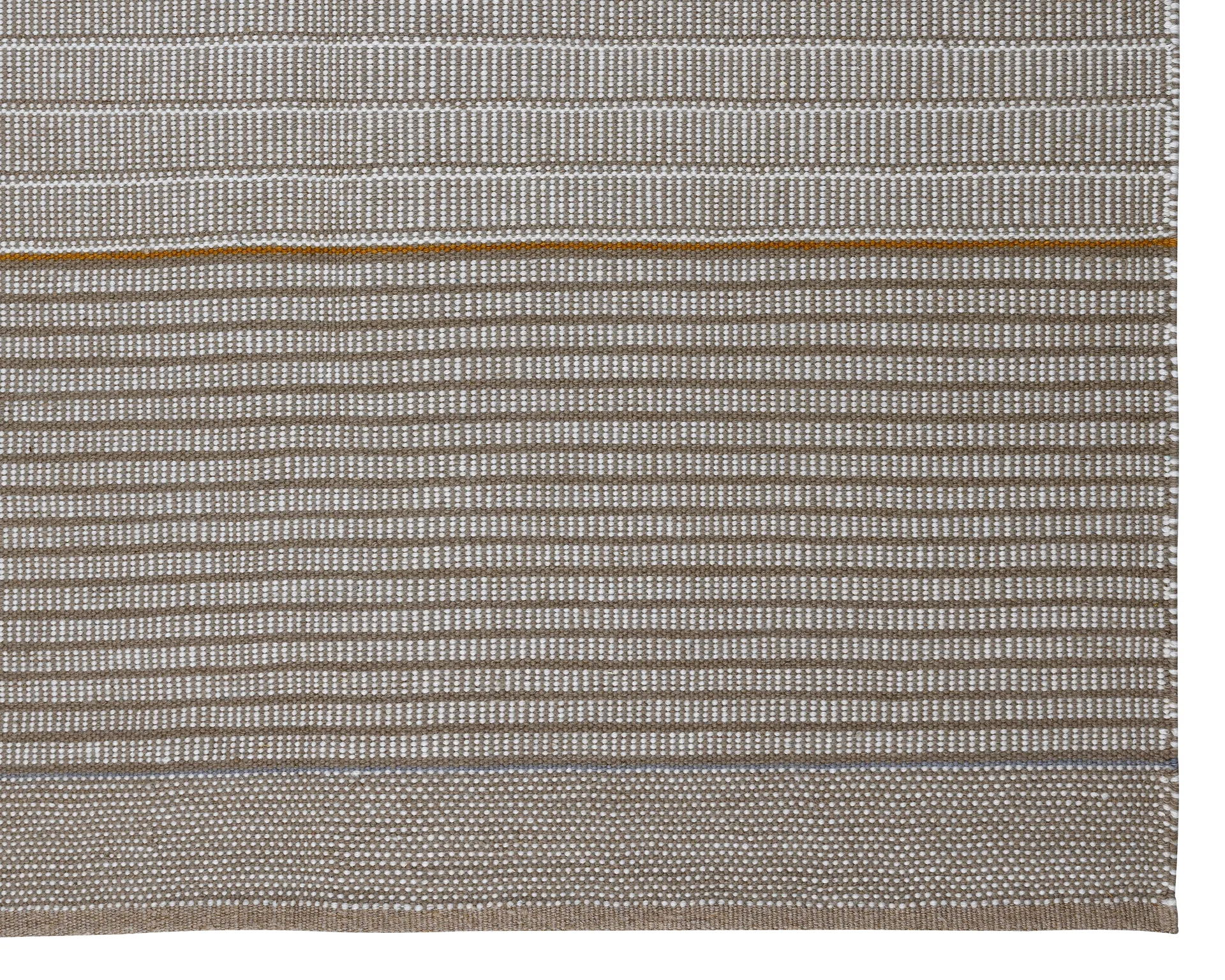 Alfombra de lana Tribulus Three, Beige, 80x250 cm Kateha
