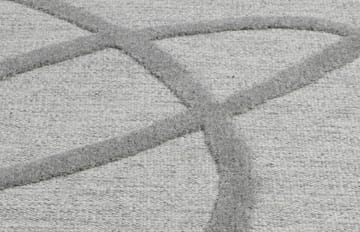 Alfombra de lana Verbena - Grey, 170x240 cm - Kateha