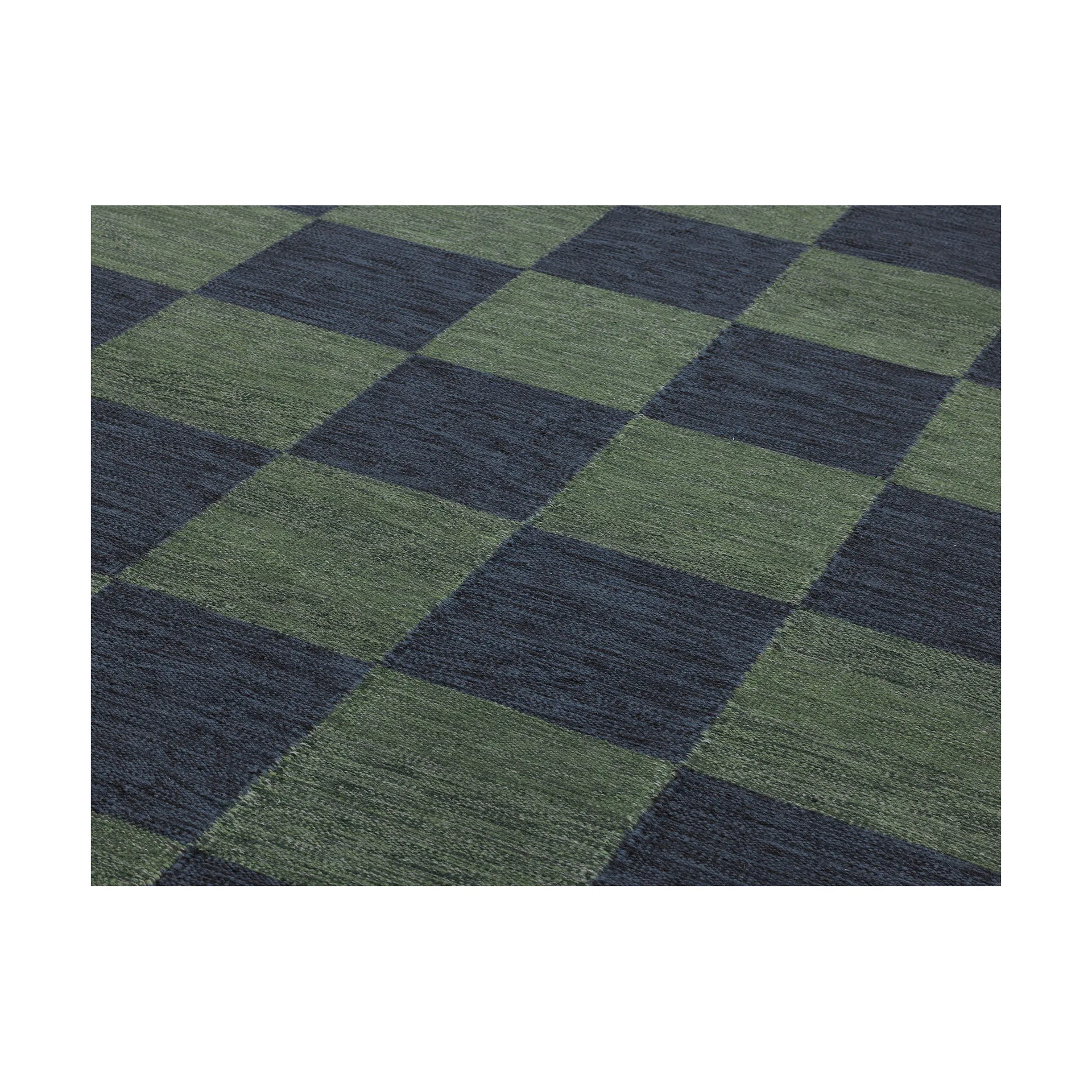 Alfombra de pasillo Allium Fox Trott, Dark Green, 80x250 cm Kateha