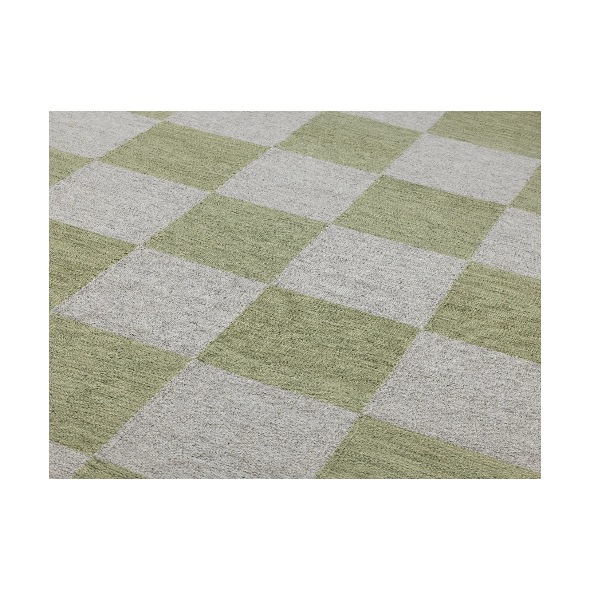 Alfombra de pasillo Allium Fox Trott, Willow Green, 80x250 cm Kateha