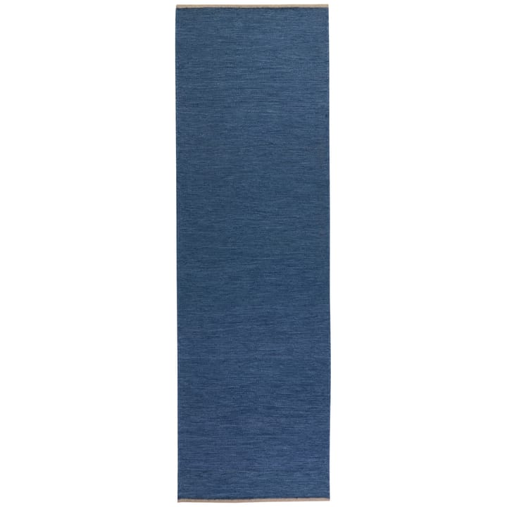 Alfombra de recibidor Allium 80 x 250 cm - azul de mar - Kateha