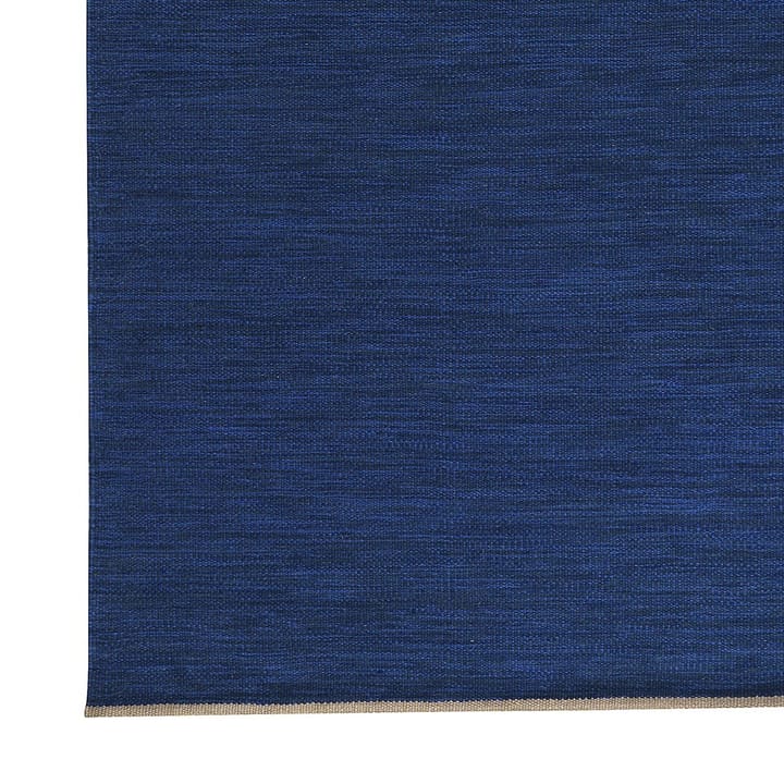 Alfombra de recibidor Allium 80 x 250 cm - azul oscuro - Kateha