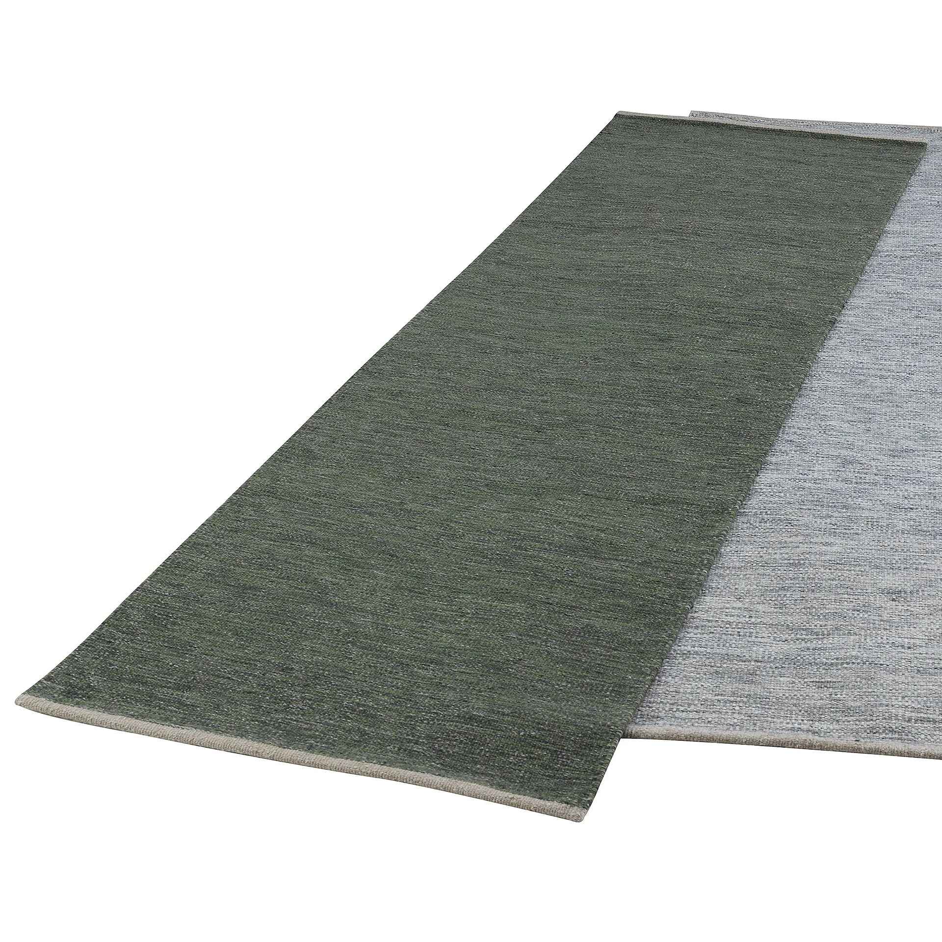 Alfombra de recibidor Allium 80 x 250 cm, Dark green Kateha