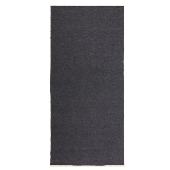 Alfombra de recibidor Allium 80 x 250 cm - Nearly black - Kateha