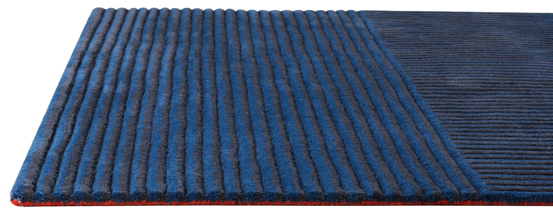 Alfombra Dunes Straight, Blue, 170x240 cm Kateha