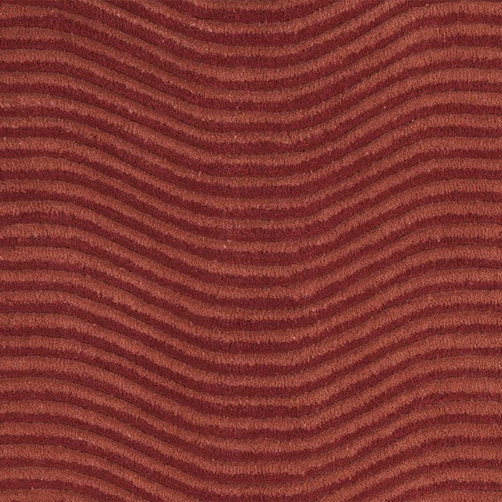 Alfombra Dunes Wave, Dusty red, 170x240 cm Kateha