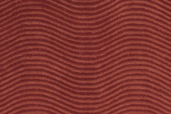 Alfombra Dunes Wave, Dusty red, 170x240 cm Kateha