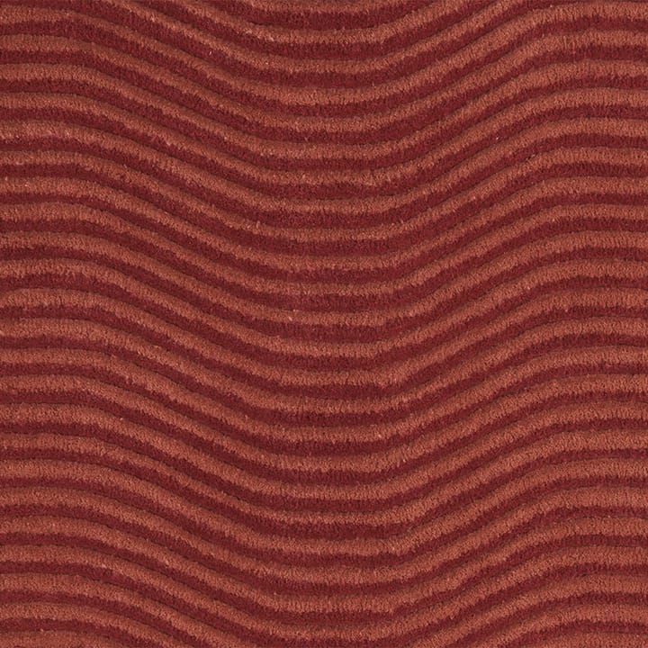 Alfombra Dunes Wave - Dusty red, 200x300 cm - Kateha