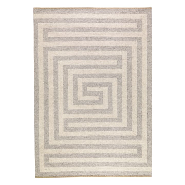 Alfombra Labyrint 170x240 cm - Light grey - Kateha