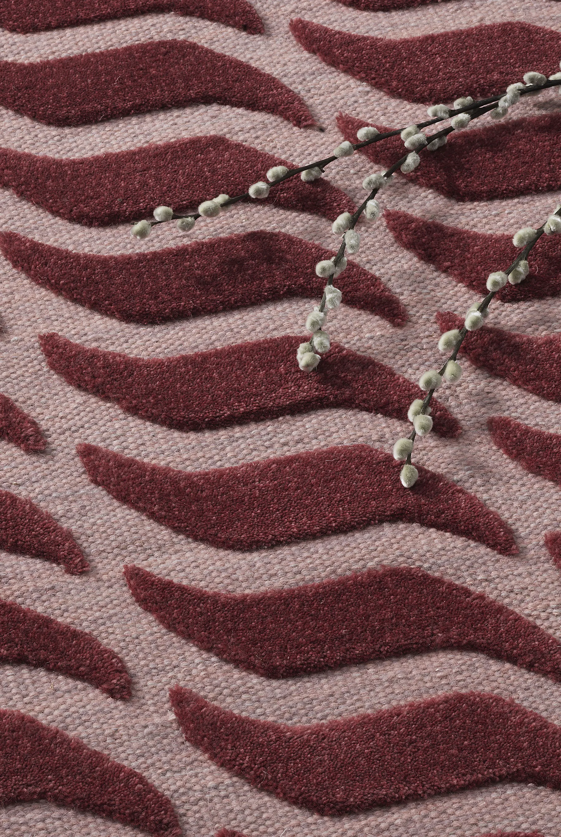 Alfombra Mimic, Raspberry Cream, 200x300 cm Kateha