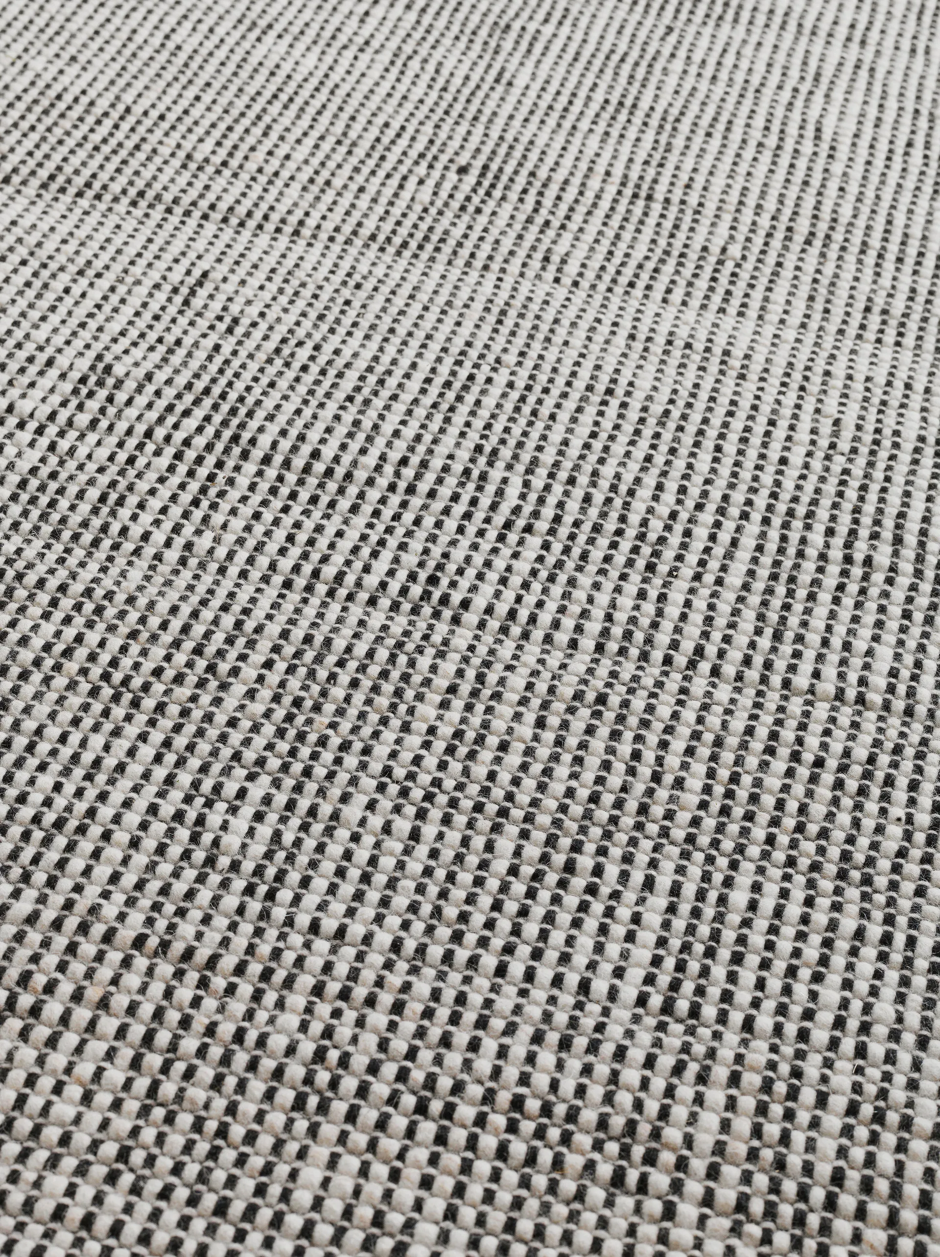 Alfombra Nera Lana, White 250x350 cm Kateha