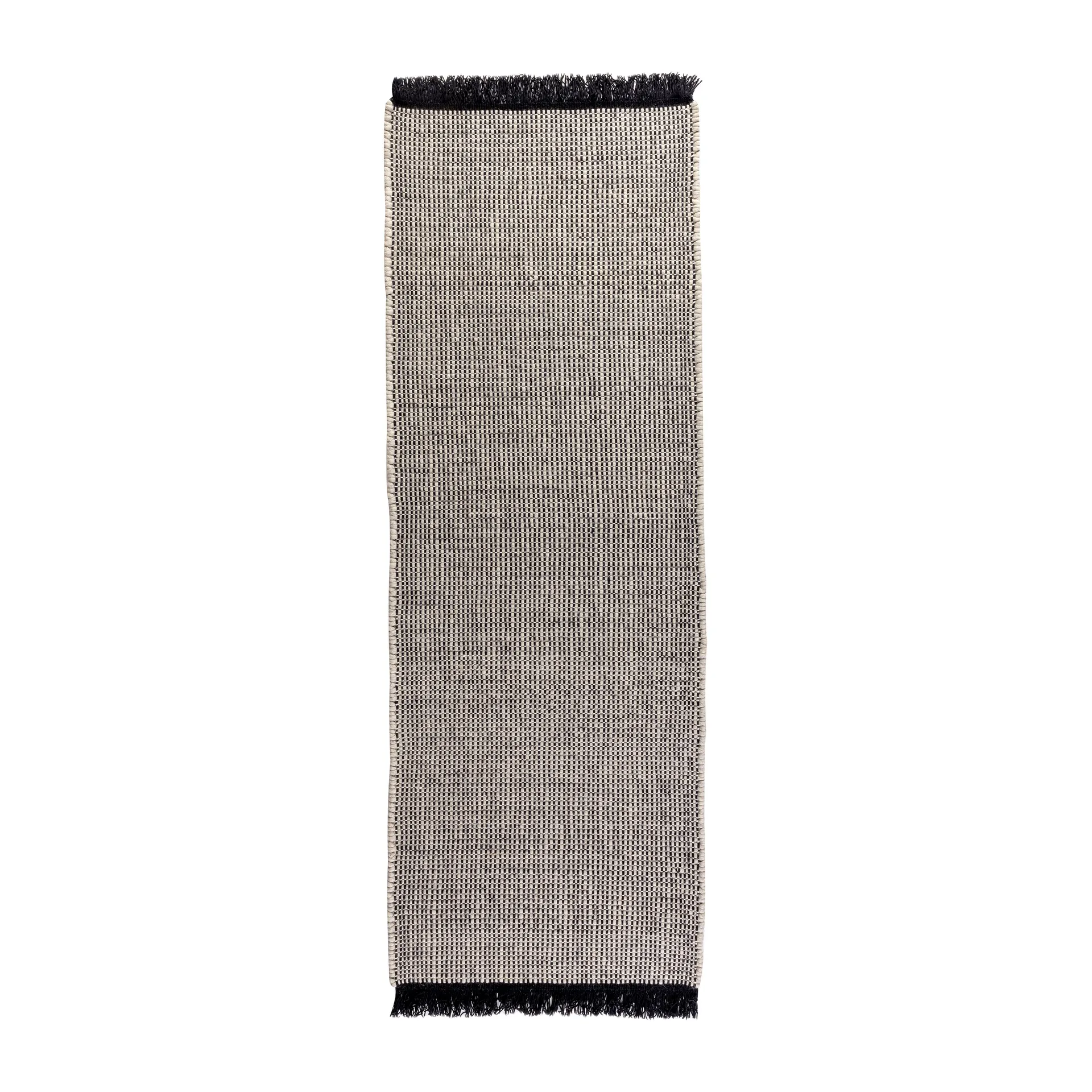 Alfombra Nera Lana, White 80x250 cm Kateha