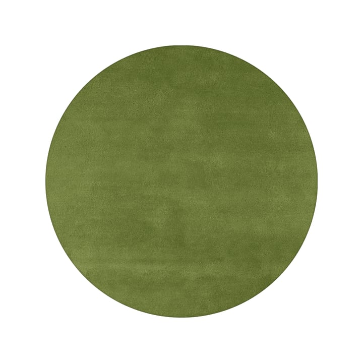 Alfombra redonda Sencillo - Green, 220 cm - Kateha