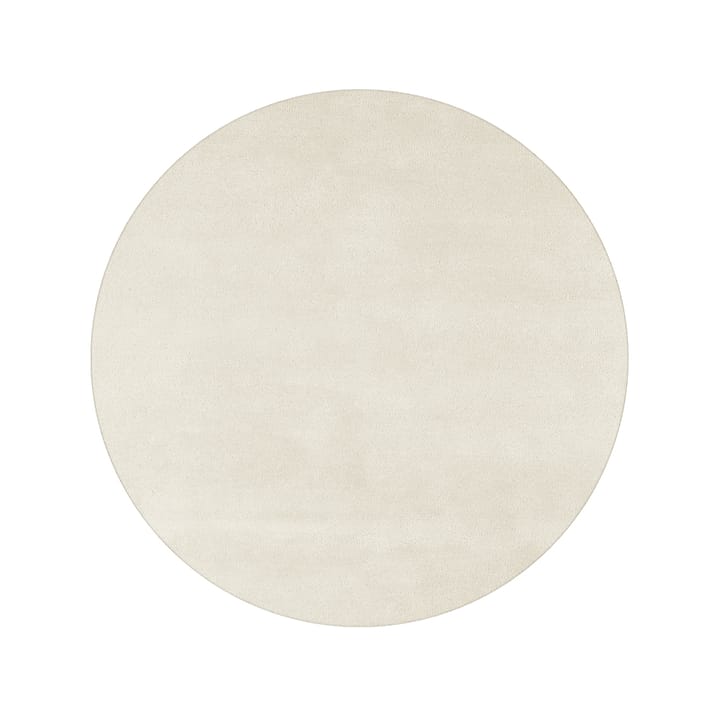 Alfombra redonda Sencillo - White, 220 cm - Kateha