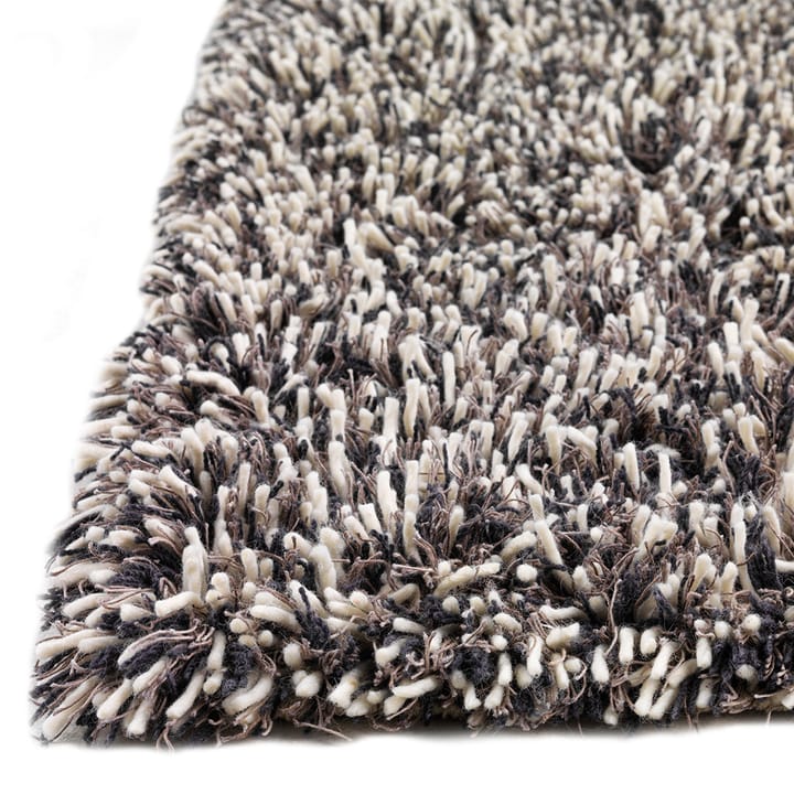 Alfombra Shaggy, White/charcoal, 170x240 cm Kateha