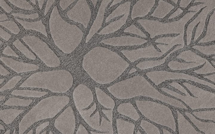 Alfombra tejida a mano Birds nest Ø220 cm, MD Brown Kateha