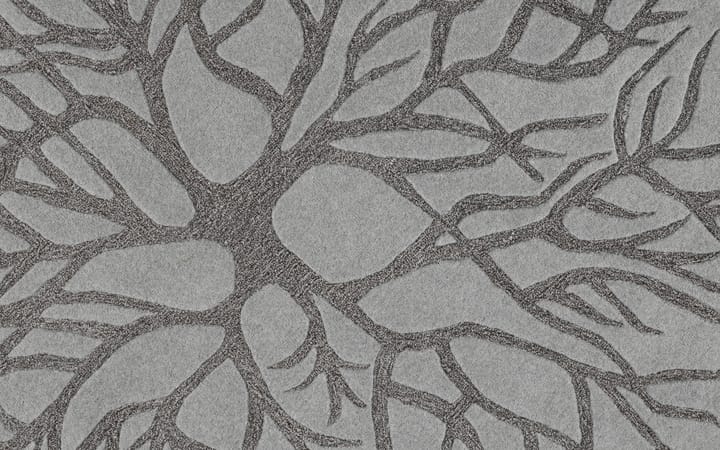 Alfombra tejida a mano Birds nest Ø220 cm, MD Grey Kateha