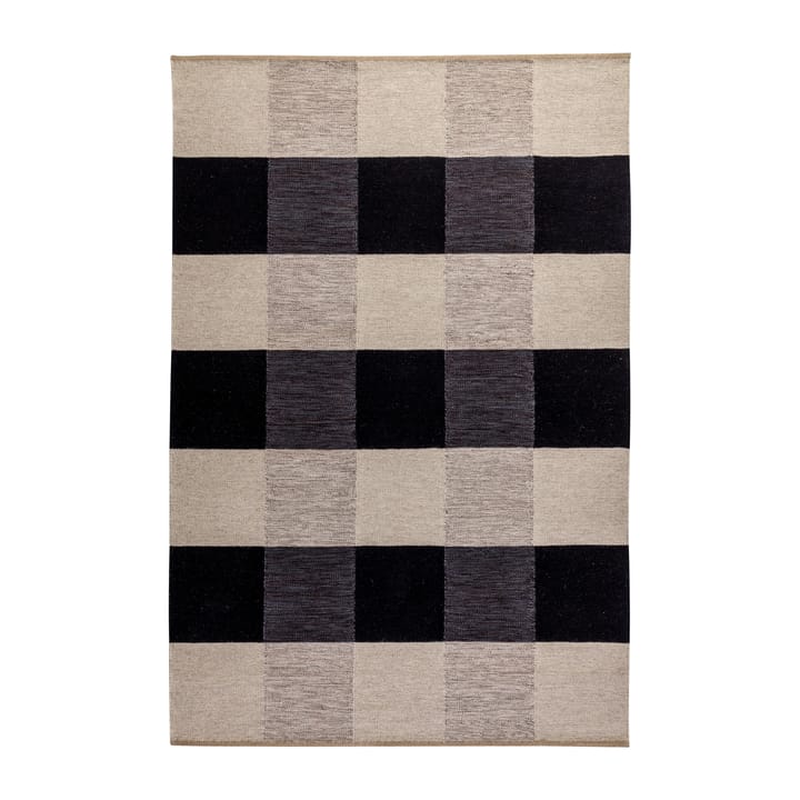Alfombra tejida a mano Night and Day 170x240 cm - Nearly black 170x240 cm - Kateha