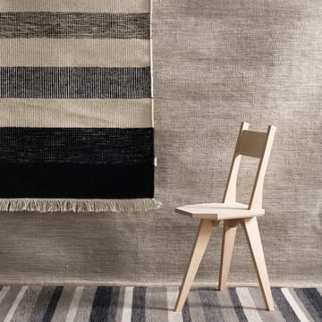 Alfombra Tofta wave 170 x 240 cm - blanco-negro - Kateha