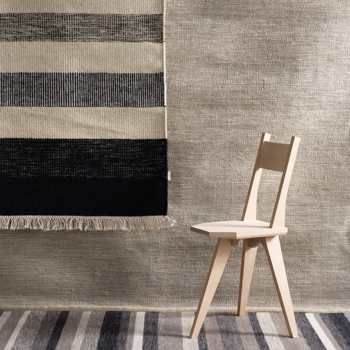Alfombra Tofta wave 170 x 240 cm, blanco-negro Kateha