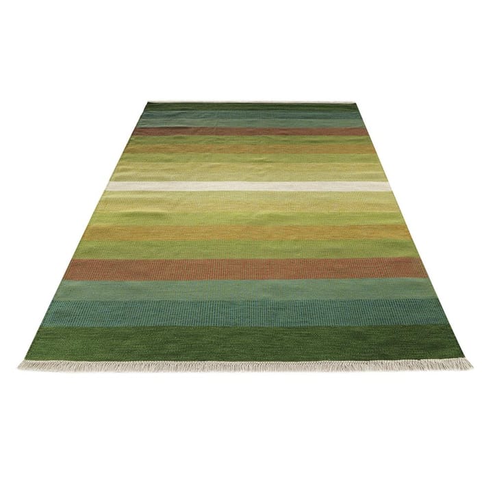 Alfombra Tofta wave 170 x 240 cm, verde Kateha