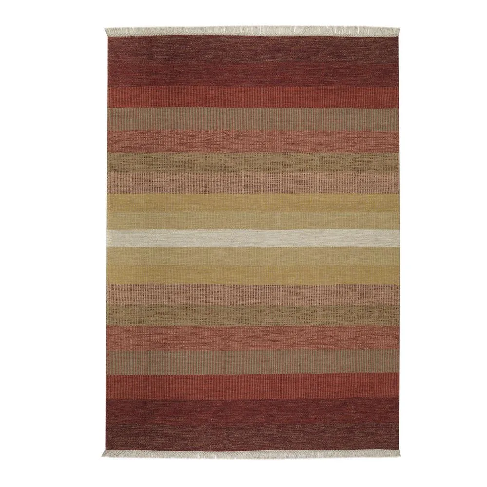 Alfombra Tofta Wave 80 x 250 cm, Red Kateha