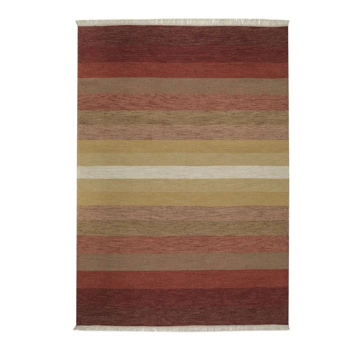 Alfombra Tofta Wave 80 x 250 cm - Red - Kateha