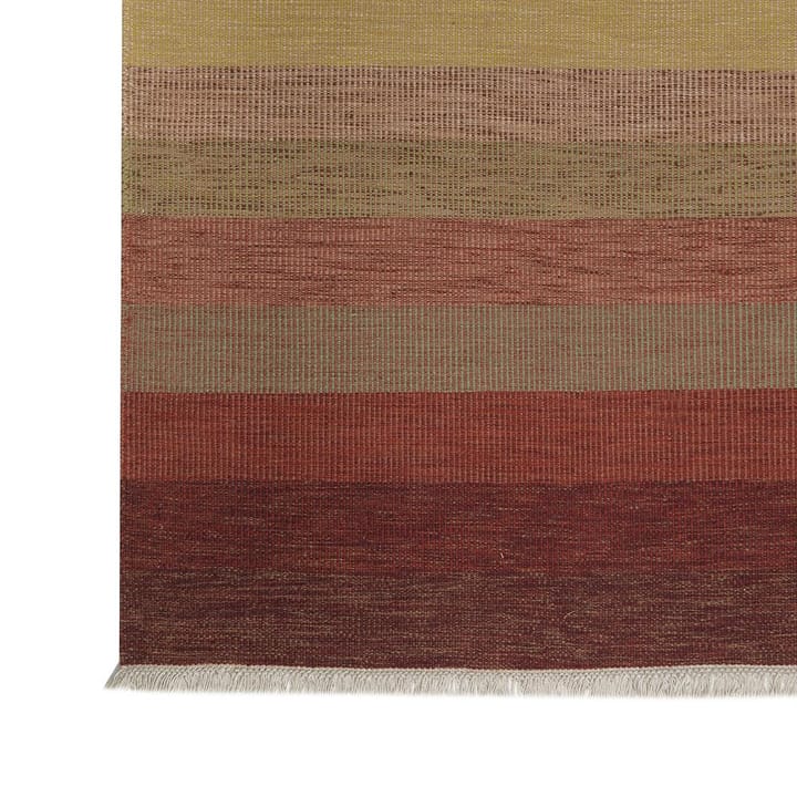 Alfombra Tofta Wave 80 x 250 cm, rojo Kateha