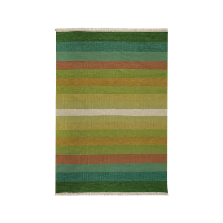 Alfombra Tofta wave - Green, 200x300 cm - Kateha