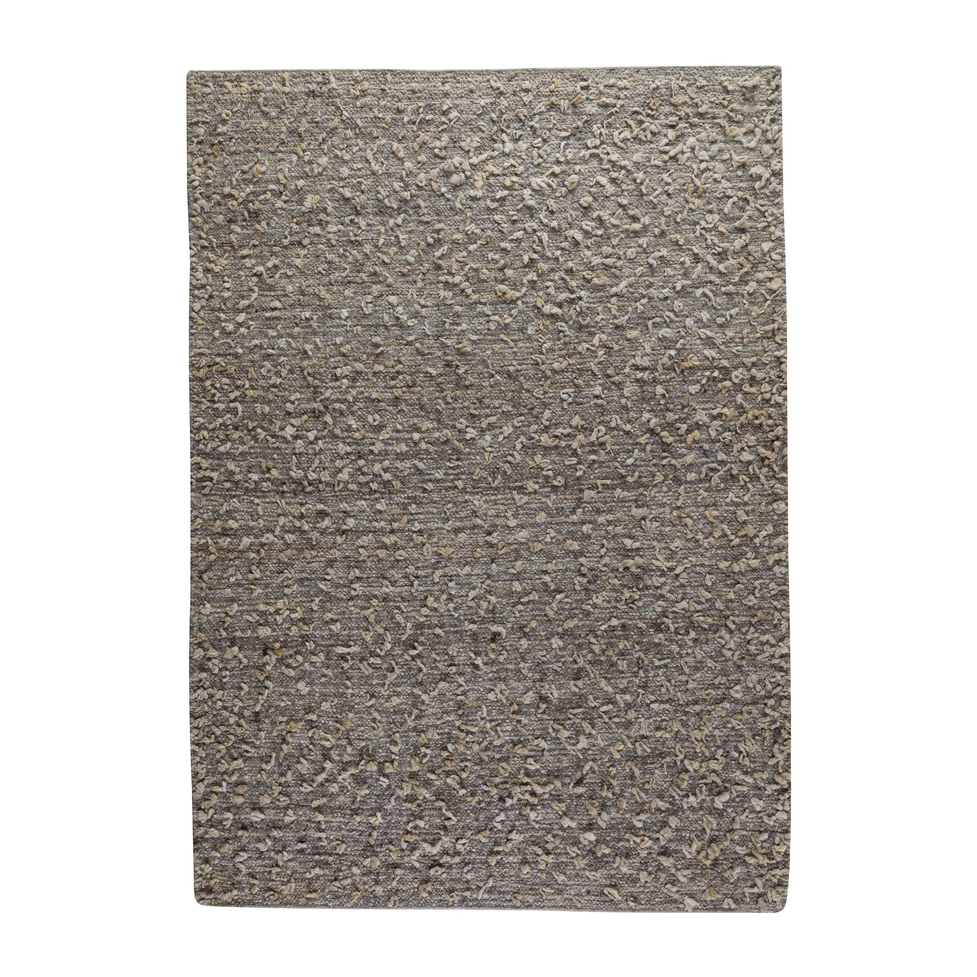 Alfombra Woolly, Light grey 200x300 cm Kateha