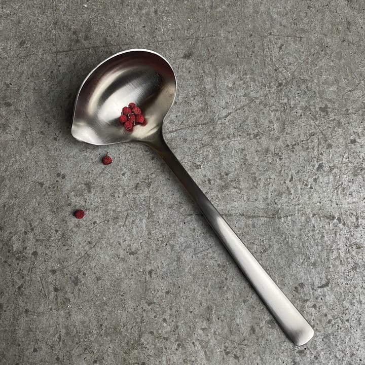 Cucharón de salsa Grand Prix 18,5 cm, Matte steel Kay Bojesen