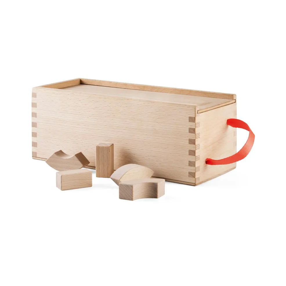 Bloques Alfabeto de madera, haya Kay Bojesen Denmark