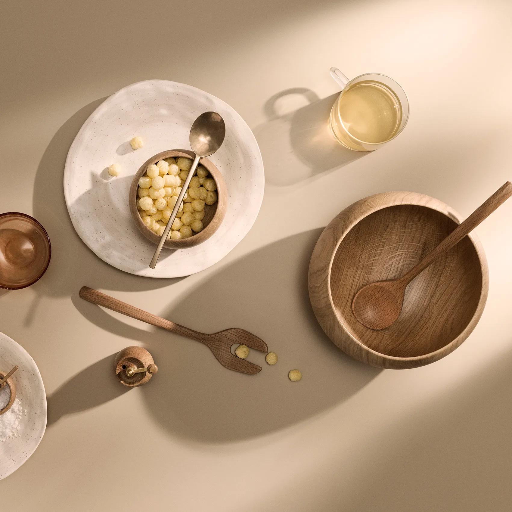 Bol para servir Kay Bojesen Menageri Ø24,5 cm, roble Kay Bojesen Denmark