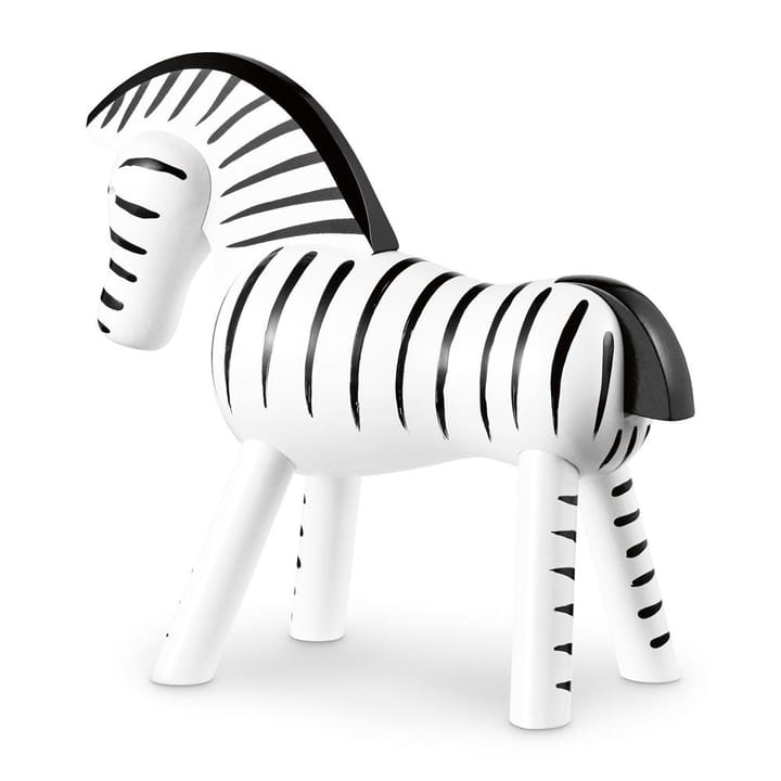 Cebra de madera, negro-blanco Kay Bojesen Denmark