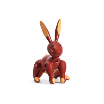 Conejo de madera - rojo - Kay Bojesen Denmark