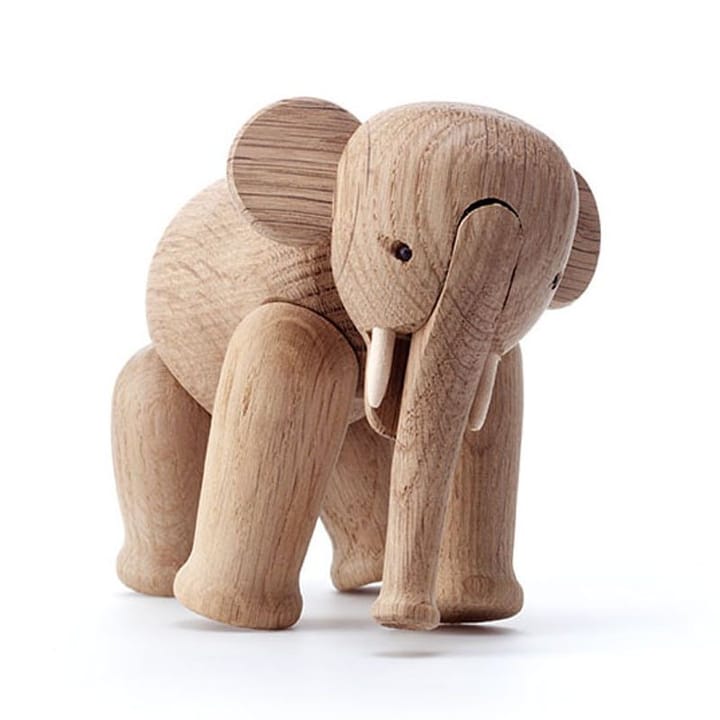 Elefante de madera pequeña - roble - Kay Bojesen Denmark