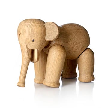 Elefante de madera pequeña - roble - Kay Bojesen Denmark